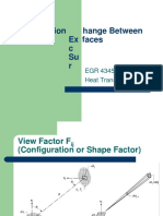 Lesson 28 Radiation Exchange Between Surfaces