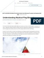 Understanding Nautical Flag Etiquettes