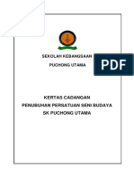 Kertas Kerja Penubuhan Persatuan Kebudayaan