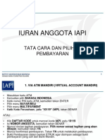 39 Cara Banyak Pembayaran Iuran Anggota PDF