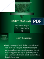 Tugas Individu 2 Teknologi Kebidanan (PPT Body Massage)