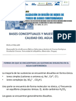 Bases Conceptuales y Muestreo de La Calidad Del Agua PDF