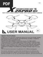 Manual Syma x25 Pro PDF