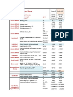 Program For Calculation of Thermo Dynemic Properties