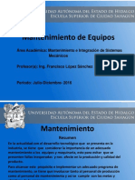 Material Gestion de Mantenimiento