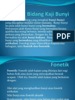 Bidang Kaji Bunyi PDF