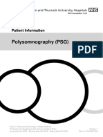 Polysomnography (PSG) : Patient Information Patient Information