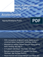 AAA dan Kontrol Akses