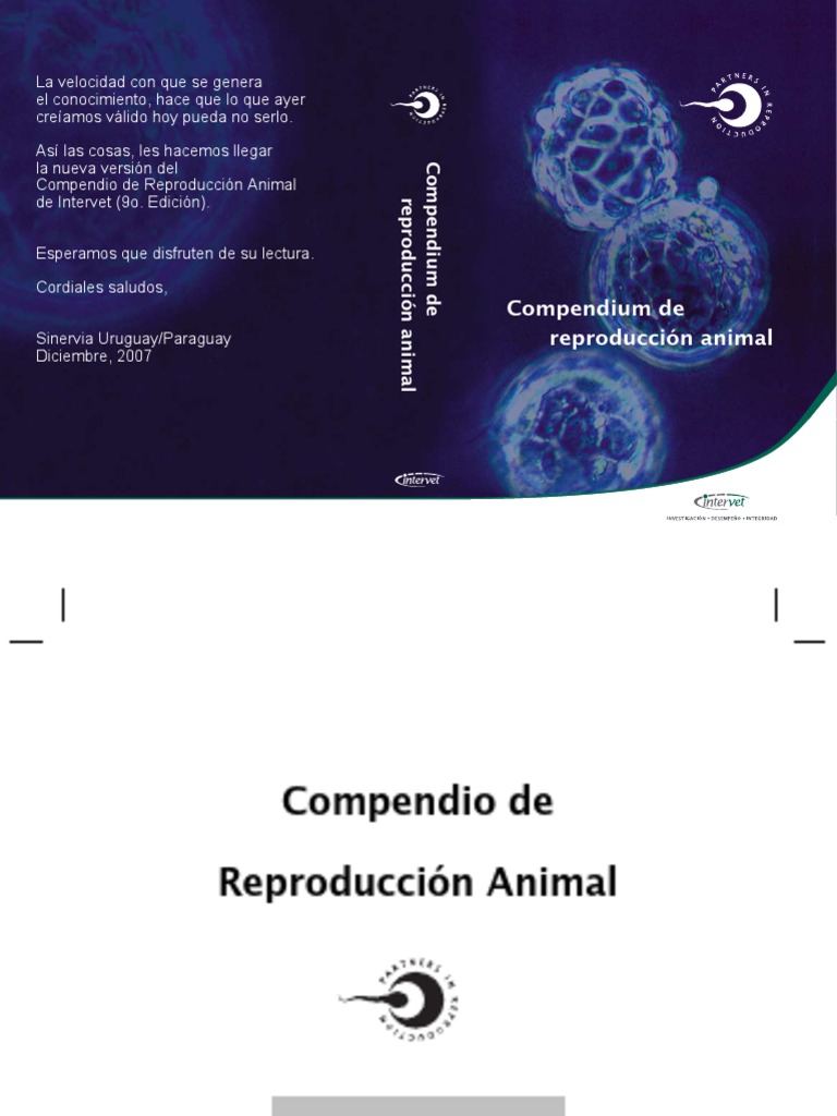 Compendio Reproduccion Animal Intervet PDF | PDF | Hormona luteinizante ...