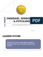 Oksidasi Hidrolisis Fotolisis PDF