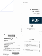 Paul Lafargue - El Derecho A La Pereza PDF