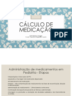 Cálculo de Medicação Aula 28 PDF