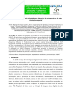 Uso de Veículo Aéreo Não Tripulado Na Obtenção de Ortomosaicos de Alta Resolução Espacial.