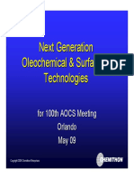 Next Generation Oleo & Surfactant