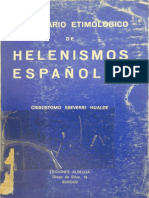 Eseverri, Diccionario Etimológico de Helenismos