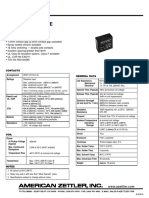 12a DPST Miniature Power Relay