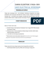 Pendawaian Elektrik 3 Fasa B08