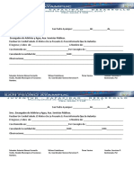 Boletas de Autorizacion