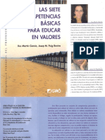 Las Siete Competencias Basicas para Educar en Valores - Xus Martin García, Josep M. Puig Rovira PDF