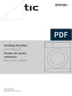 Washing Machine User's Manual Masina de Spalat Automata Manual de Utilizare