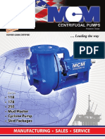 MCM Centrifugal Pumps Catalog