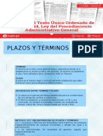 Plazos y términos jurídicos: diferencias y régimen