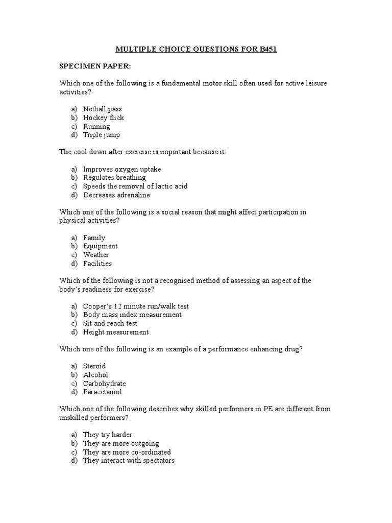 Biodata Format Final PDF Physical Fitness Physical Education