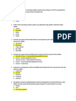 Contoh Soal Pemrograman Bergerak