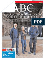 ABC - España Conquista Su Segundo Nobel de Arquitectura - Marzo 2017