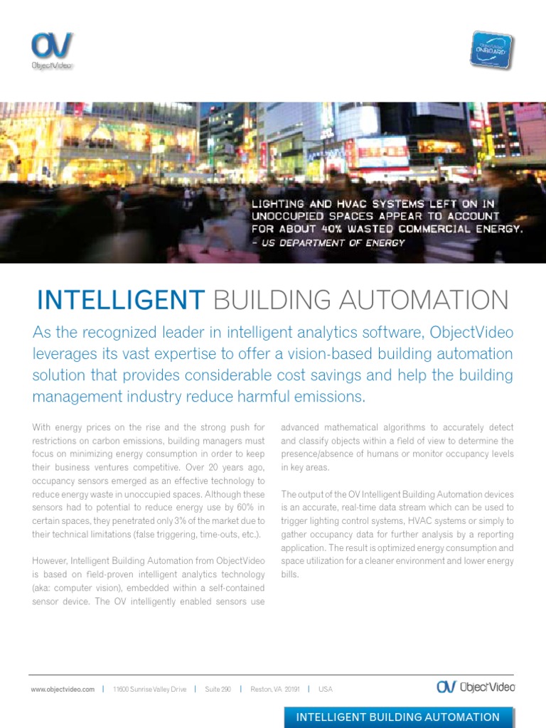Intelligent Building Automation Solutions | PDF | Building Automation ...