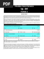 Prueba 16PF A-B