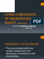 Other Components of Shareholders' Equity