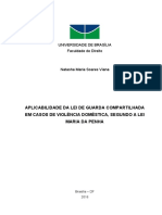 Aplicabilidade Da Lei de Guarda Compartilhada em Casos de Violência Doméstica, Segundo A Lei Maria Da Penha