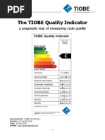 The TIOBE Quality Indicator: A Pragmatic Way of Measuring Code Quality