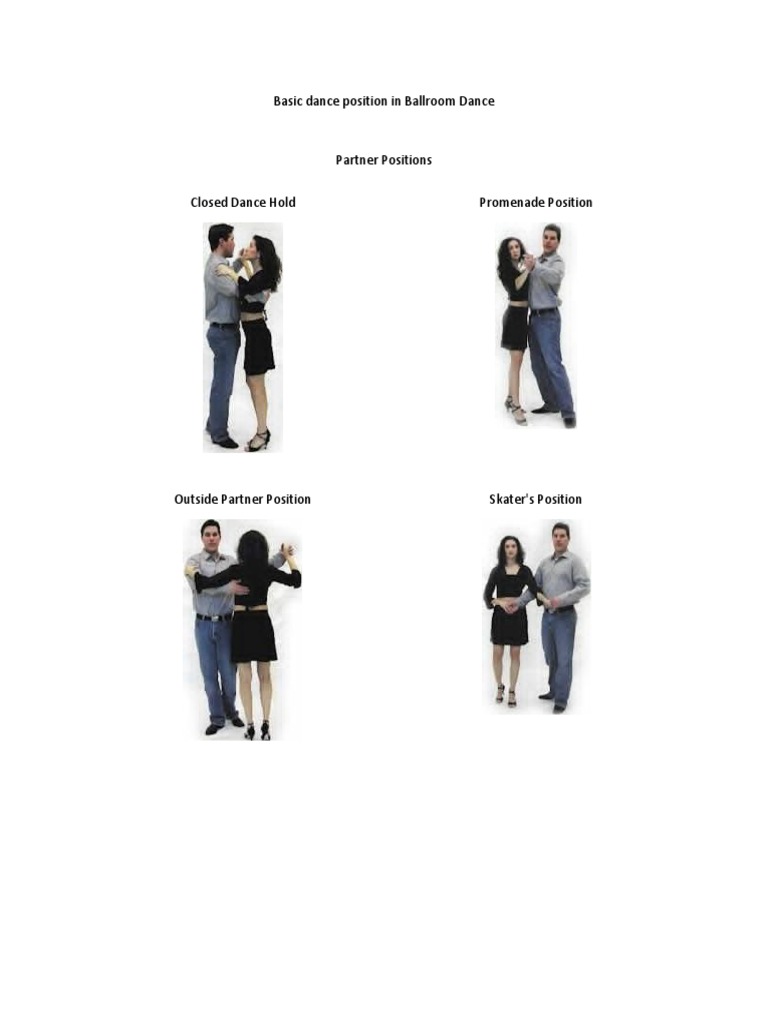 Basic Dance Position in Ballroom Dance Dances Performing Arts