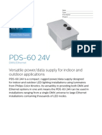 PDS-60 24V: Versatile Power/data Supply For Indoor and Outdoor Applications