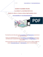 Barem Culegere Bac m2 PDF