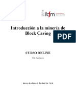 Introduccion Al Diseno Minero en Block Caving PDF