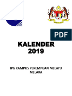 Kalender Kuda 2019