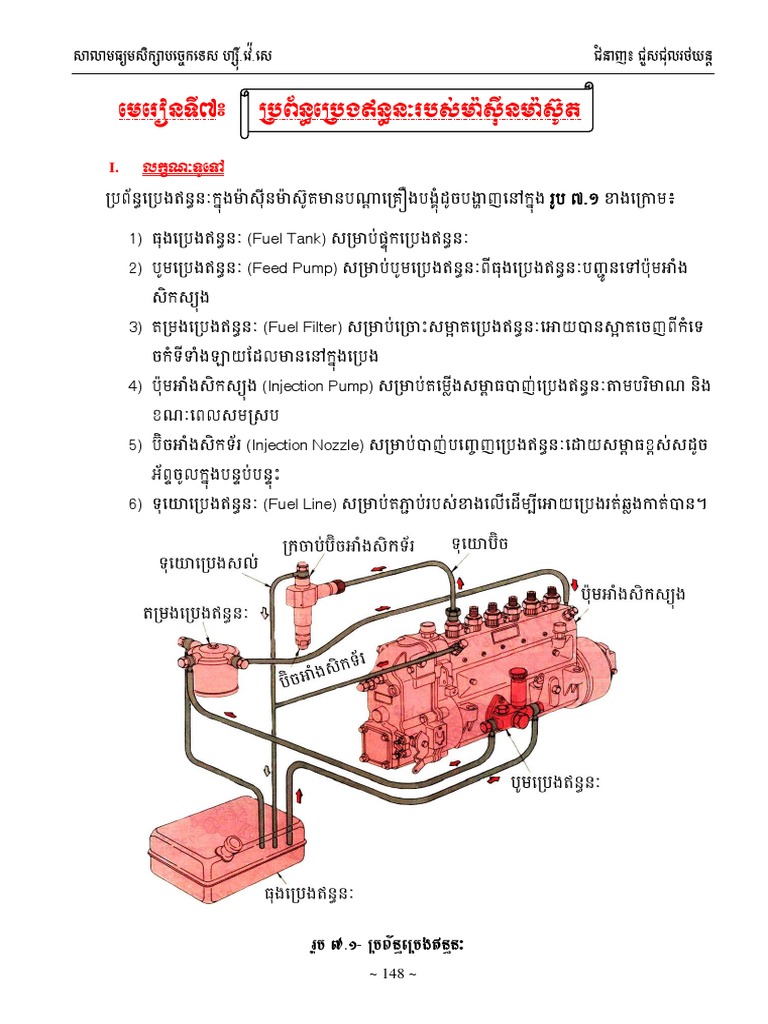 Lesson 07 Diesel Fuel System PDF PDF