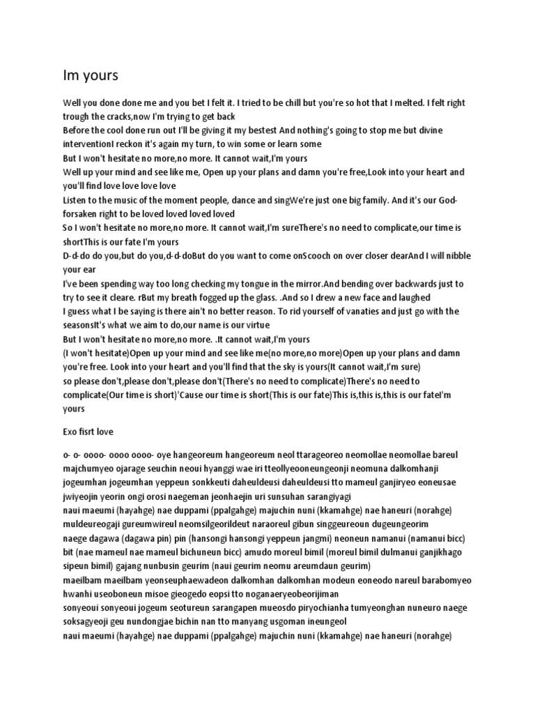 Song Lyrics Analysis and Themes | PDF | Language Arts & Discipline ...