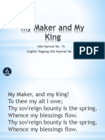 7 - My Maker and My King