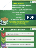 Topical Calcipotriol/betamethasone Dipropionate For Psoriasis Vulgaris: A Systematic Review