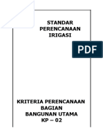 Irigasi Bangunan Air - KP 02