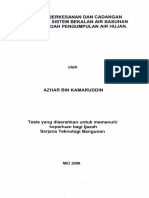 Kajian Keberkesanan dan Cadangan Rekabentuk Sistem Bekalan Air Basuhan Melalui Kaedah Pengumpulan Air Hujan