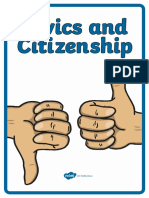 Civics and Citizenship Book Cover