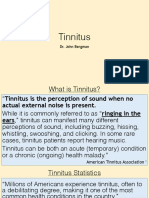 Tinnitus: Dr. John Bergman
