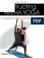 Ambrosini Diane M Instructing Hatha Yoga 2E Human Kinetics 2015 PDF