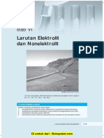 Bab 6 Larutan Elektrolit Dan Nonelektrolit PDF