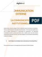 La Communication Externe